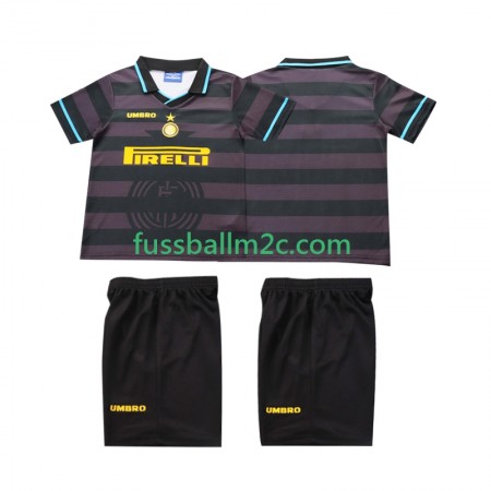 Fußballtrikots Inter Mailand Retro Kinder Ausweich Trikotsatz 1997 1998 Fußballtrikots Inter Mailand Retro Kinder Ausweich Trikotsatz 1997 1998